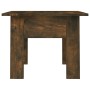 Mesa de centro madera de ingeniería roble ahumado 55x55x42 cm de vidaXL, Mesas de centro - Ref: Foro24-813068, Precio: 37,13 ...