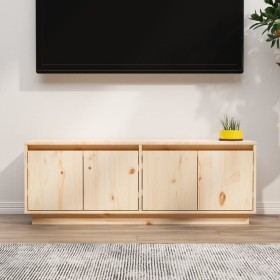 Mueble de TV de madera maciza de pino 110x34x40 cm de vidaXL, Muebles TV - Ref: Foro24-813849, Precio: 85,43 €, Descuento: %