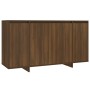 Aparador de madera de ingeniería marrón roble 135x41x75 cm de vidaXL, Aparadores - Ref: Foro24-813058, Precio: 158,99 €, Desc...