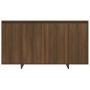 Aparador de madera de ingeniería marrón roble 135x41x75 cm de vidaXL, Aparadores - Ref: Foro24-813058, Precio: 158,99 €, Desc...