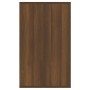 Aparador de madera de ingeniería marrón roble 135x41x75 cm de vidaXL, Aparadores - Ref: Foro24-813058, Precio: 158,99 €, Desc...