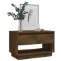 Smoked oak engineered wood TV cabinet 70x41x44 cm by vidaXL, TV Furniture - Ref: Foro24-812975, Price: 59,99 €, Discount: %