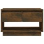 Smoked oak engineered wood TV cabinet 70x41x44 cm by vidaXL, TV Furniture - Ref: Foro24-812975, Price: 59,99 €, Discount: %