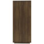 Aparador de madera de ingeniería marrón roble 120x30x75 cm de vidaXL, Aparadores - Ref: Foro24-813067, Precio: 66,61 €, Descu...