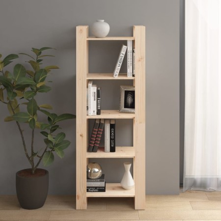 Massivholz Bücherregal/Raumteiler 60x35x160 cm von vidaXL, Bücherregale und Regale - Ref: Foro24-813889, Preis: 58,27 €, Raba...