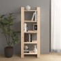 Massivholz Bücherregal/Raumteiler 60x35x160 cm von vidaXL, Bücherregale und Regale - Ref: Foro24-813889, Preis: 57,93 €, Raba...