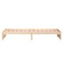 Estructura de cama madera maciza de pino 90x190 cm de vidaXL, Camas y somieres - Ref: Foro24-833227, Precio: 109,51 €, Descue...