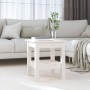 Solid white pine wood coffee table 35x35x40 cm by vidaXL, Coffee table - Ref: Foro24-814260, Price: 47,84 €, Discount: %