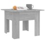 Sonoma gray engineered wood coffee table 55x55x42 cm by vidaXL, Coffee table - Ref: Foro24-813069, Price: 39,99 €, Discount: %