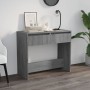 Engineered wood gray Sonoma console table 89x41x76.5 cm by vidaXL, Side tables - Ref: Foro24-813000, Price: 45,40 €, Discount: %