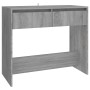 Engineered wood gray Sonoma console table 89x41x76.5 cm by vidaXL, Side tables - Ref: Foro24-813000, Price: 45,40 €, Discount: %