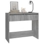 Mesa consola madera de ingeniería gris Sonoma 89x41x76,5 cm de vidaXL, Mesas auxiliares - Ref: Foro24-813000, Precio: 45,40 €...