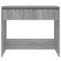 Mesa consola madera de ingeniería gris Sonoma 89x41x76,5 cm de vidaXL, Mesas auxiliares - Ref: Foro24-813000, Precio: 45,40 €...