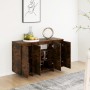 Smoked oak engineered wood sideboard 120x41x75 cm by vidaXL, Sideboards - Ref: Foro24-813059, Price: 116,83 €, Discount: %