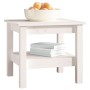 Solid white pine wood coffee table 45x45x40 cm by vidaXL, Coffee table - Ref: Foro24-814265, Price: 59,29 €, Discount: %