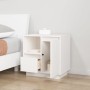 Bedside tables 2 units solid white pine wood 50x34x50 cm by vidaXL, Nightstands - Ref: Foro24-814482, Price: 124,63 €, Discou...