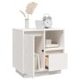 Bedside tables 2 units solid white pine wood 50x34x50 cm by vidaXL, Nightstands - Ref: Foro24-814482, Price: 124,63 €, Discou...