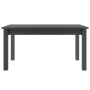 Solid gray pine wood coffee table 80x50x40 cm by vidaXL, Coffee table - Ref: Foro24-814281, Price: 58,03 €, Discount: %