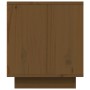 Mueble de TV madera maciza de pino marrón miel 80x35x40,5 cm de vidaXL, Muebles TV - Ref: Foro24-814467, Precio: 55,95 €, Des...