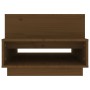 Mesa de centro madera maciza de pino marrón miel 80x55x40,5 cm de vidaXL, Mesas de centro - Ref: Foro24-814517, Precio: 74,99...