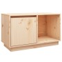 Mueble de TV de madera maciza de pino 74x35x44 cm de vidaXL, Muebles TV - Ref: Foro24-814334, Precio: 55,99 €, Descuento: %