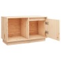 Mueble de TV de madera maciza de pino 74x35x44 cm de vidaXL, Muebles TV - Ref: Foro24-814334, Precio: 55,99 €, Descuento: %