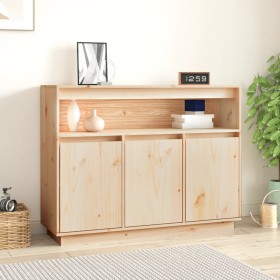 Sideboard aus massivem Kiefernholz 104,5x34x80 cm von vidaXL, Sideboards - Ref: Foro24-814389, Preis: 126,03 €, Rabatt: %