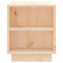 Mueble de TV de madera maciza de pino 110x35x40,5 cm de vidaXL, Muebles TV - Ref: Foro24-814409, Precio: 60,90 €, Descuento: %