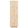 Aparador alto de madera maciza de pino 110,5x35x117 cm de vidaXL, Aparadores - Ref: Foro24-814369, Precio: 195,15 €, Descuent...