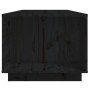 Mesa de centro de madera maciza de pino negro 110x50x40 cm de vidaXL, Mesas de centro - Ref: Foro24-814433, Precio: 88,91 €, ...