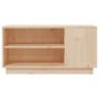 Mueble de TV de madera maciza de pino 80x35x40,5 cm de vidaXL, Muebles TV - Ref: Foro24-814404, Precio: 60,37 €, Descuento: %