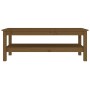 Mesa de centro madera maciza de pino marrón miel 110x50x40 cm de vidaXL, Mesas de centro - Ref: Foro24-814277, Precio: 101,63...