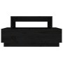 Mesa de centro madera maciza de pino negro 80x55x40,5 cm de vidaXL, Mesas de centro - Ref: Foro24-814518, Precio: 71,99 €, De...