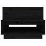 Mesa de centro madera maciza de pino negro 80x55x40,5 cm de vidaXL, Mesas de centro - Ref: Foro24-814518, Precio: 71,99 €, De...