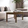 Solid honey brown pine wood coffee table 80x50x40 cm by vidaXL, Coffee table - Ref: Foro24-814282, Price: 66,03 €, Discount: %