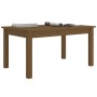 Mesa de centro madera maciza de pino marrón miel 80x50x40 cm de vidaXL, Mesas de centro - Ref: Foro24-814282, Precio: 66,99 €...