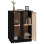 Aparador de madera maciza de pino negro 60x35x80 cm de vidaXL, Aparadores - Ref: Foro24-814493, Precio: 87,23 €, Descuento: %