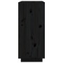 Aparador de madera maciza de pino negro 60x35x80 cm de vidaXL, Aparadores - Ref: Foro24-814493, Precio: 87,23 €, Descuento: %