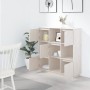 High sideboard in solid white pine wood 110.5x35x117 cm by vidaXL, Sideboards - Ref: Foro24-814370, Price: 134,79 €, Discount: %