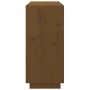 Aparador de madera maciza de pino marrón miel 111x34x75 cm de vidaXL, Aparadores - Ref: Foro24-814312, Precio: 120,25 €, Desc...