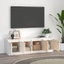 Mueble de TV madera maciza de pino blanco 156x37x45 cm de vidaXL, Muebles TV - Ref: Foro24-814395, Precio: 94,69 €, Descuento: %