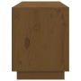 Mueble de TV madera maciza de pino marrón miel 176x37x47,5 cm de vidaXL, Muebles TV - Ref: Foro24-814322, Precio: 232,24 €, D...