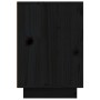 Mesitas de noche 2 uds madera maciza de pino negro 50x34x50 cm de vidaXL, Mesitas de noche - Ref: Foro24-814488, Precio: 101,...