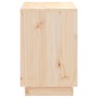 Mueble zapatero de madera maciza de pino 110x34x52 cm de vidaXL, Zapateros y organizadores de calzado - Ref: Foro24-814444, P...