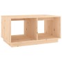 Mesa de centro de madera maciza de pino 80x50x40 cm de vidaXL, Mesas de centro - Ref: Foro24-814434, Precio: 50,57 €, Descuen...