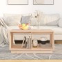 Solid pine wood coffee table 80x50x40 cm by vidaXL, Coffee table - Ref: Foro24-814434, Price: 50,57 €, Discount: %