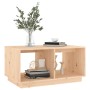 Mesa de centro de madera maciza de pino 80x50x40 cm de vidaXL, Mesas de centro - Ref: Foro24-814434, Precio: 50,57 €, Descuen...