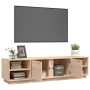 TV-Schrank aus massivem Kiefernholz, 156 x 40 x 40 cm von vidaXL, TV-Möbel - Ref: Foro24-814454, Preis: 122,39 €, Rabatt: %