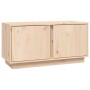 TV-Schrank aus massivem Kiefernholz, 80 x 35 x 40,5 cm von vidaXL, TV-Möbel - Ref: Foro24-814469, Preis: 58,41 €, Rabatt: %