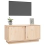 TV-Schrank aus massivem Kiefernholz, 80 x 35 x 40,5 cm von vidaXL, TV-Möbel - Ref: Foro24-814469, Preis: 58,41 €, Rabatt: %